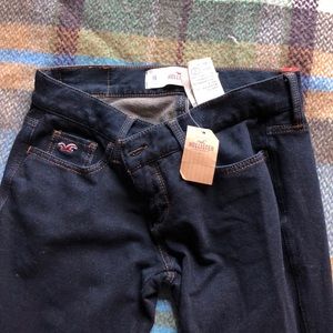 NEW Hollister dark wash jeggings